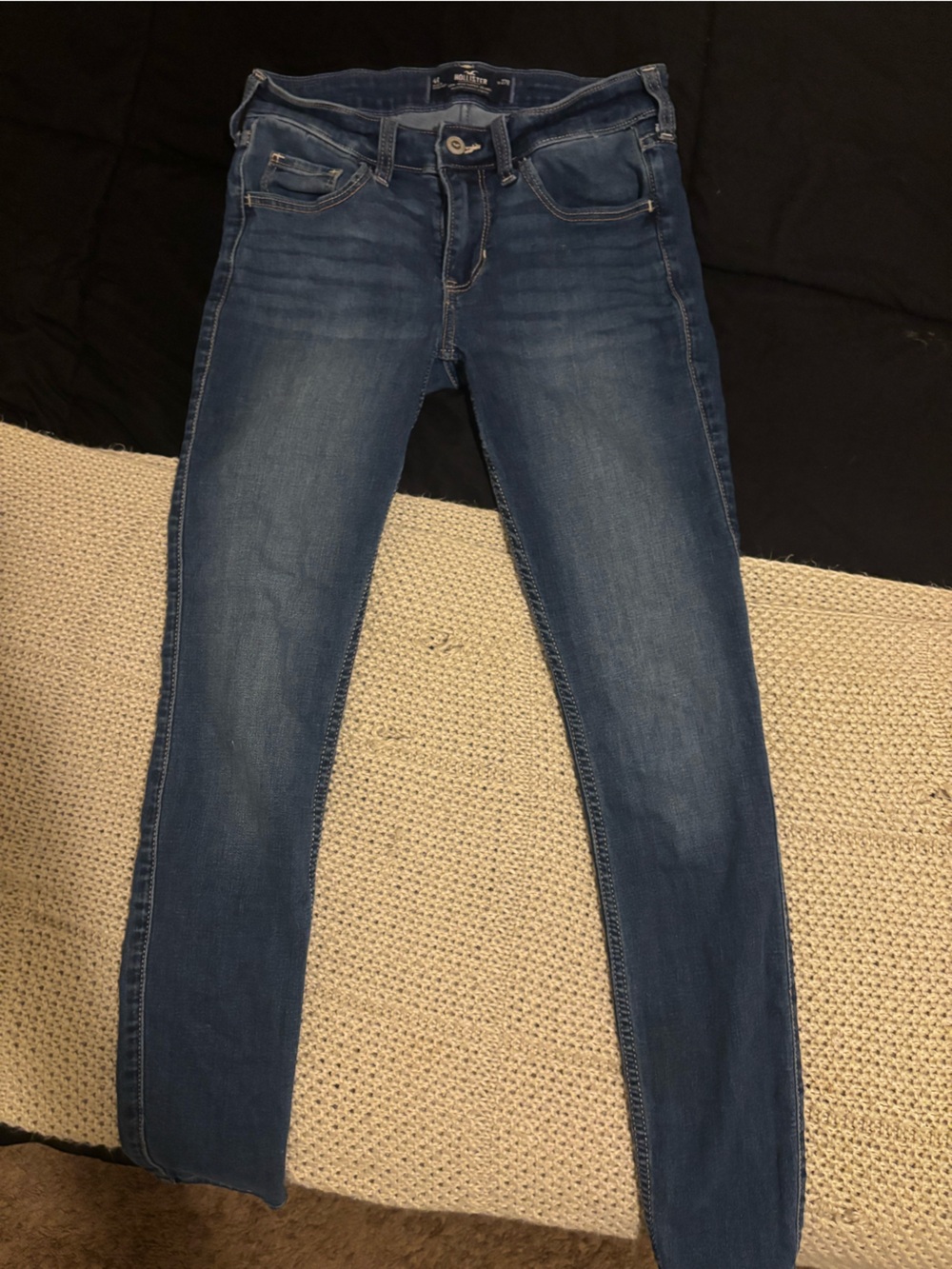 Hollister LOW RISE Blue Skinny Jeans